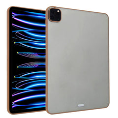 Tablet Case For iPad Pro 12.9 (2022)  /  (2021)  /  (2020)  /  (2018) Skin Touch Matte Acrylic TPU Shockproof Cover