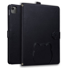Wallet Case for iPad Air 13 (2025) / (2024) / iPad Pro 12.9 (2021) / (2020) 3D Effect Cat Pattern Leather Stand Table Cover