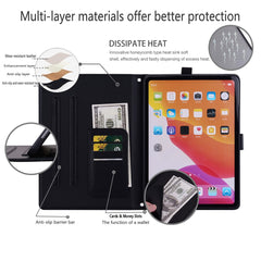 Wallet Case for iPad Air 13 (2025) / (2024) / iPad Pro 12.9 (2021) / (2020) 3D Effect Cat Pattern Leather Stand Table Cover