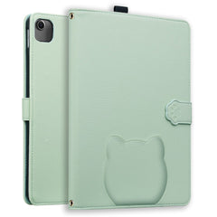 Wallet Case for iPad Air 13 (2025) / (2024) / iPad Pro 12.9 (2021) / (2020) 3D Effect Cat Pattern Leather Stand Table Cover
