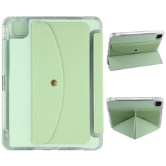 Smart Tablet Case For iPad Pro 12.9 (2022) / (2021) / (2020) Origami Stand Wallet PU Leather Cover with Pencil Slot