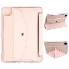 Smart Tablet Case For iPad Pro 12.9 (2022) / (2021) / (2020) Origami Stand Wallet PU Leather Cover with Pencil Slot