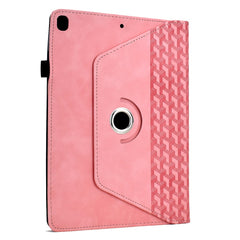 Tablet Case For iPad 10.2 (2020) / (2019) / Air 10.5 inch (2019) / Pro 10.5-inch (2017) Rotating Stand Building Block Imprinted Leather Cover