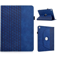 Tablet Case For iPad 10.2 (2020) / (2019) / Air 10.5 inch (2019) / Pro 10.5-inch (2017) Rotating Stand Building Block Imprinted Leather Cover