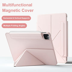 Smart Tablet Case For iPad Air 13 (2025) / (2024) / Pro 12.9 (2022) / (2021) / (2020) / (2018) , Double-Sided Magnetic Closure Leather Cover