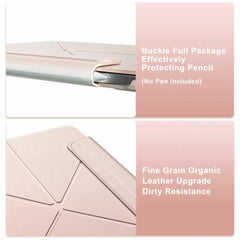 Smart Tablet Case For iPad Air 13 (2025) / (2024) / Pro 12.9 (2022) / (2021) / (2020) / (2018) , Double-Sided Magnetic Closure Leather Cover