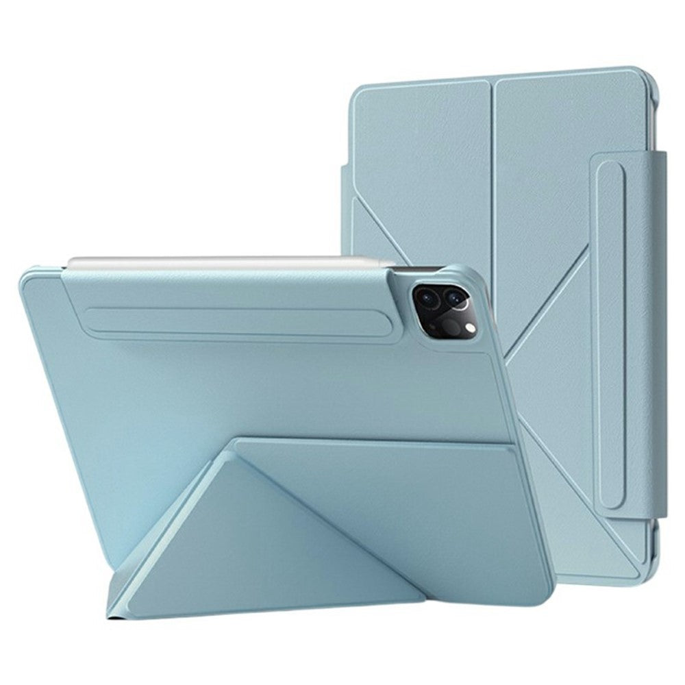 Smart Tablet Case For iPad Air 13 (2025) / (2024) / Pro 12.9 (2022) / (2021) / (2020) / (2018) , Double-Sided Magnetic Closure Leather Cover
