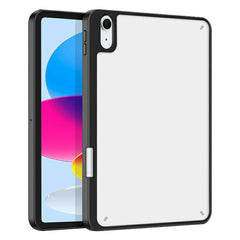 For iPad Air 11 (2025) / (2024) Case Acrylic + PC Matte Tablet Cover with Pencil Holder