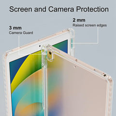 Tablet Case For iPad 10.2 (2021) / (2020) / (2019) / Air 10.5 inch (2019) / Pro 10.5-inch (2017) , Corner Protection Clear Acrylic + TPU Cover