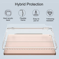 Tablet Case For iPad 10.2 (2021) / (2020) / (2019) / Air 10.5 inch (2019) / Pro 10.5-inch (2017) , Corner Protection Clear Acrylic + TPU Cover