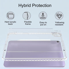 For iPad Air 11 (2025) / (2024) Case Corner Protection Clear Acrylic + TPU Tablet Cover