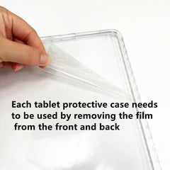 For iPad Air 11 (2025) / (2024) Case Corner Protection Clear Acrylic + TPU Tablet Cover