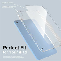 For iPad (2025) / iPad 10.9 (2022) Case Corner Protection Clear Acrylic + TPU Tablet Cover