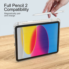 For iPad (2025) / iPad 10.9 (2022) Case Corner Protection Clear Acrylic + TPU Tablet Cover