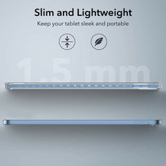 For iPad (2025) / iPad 10.9 (2022) Case Corner Protection Clear Acrylic + TPU Tablet Cover