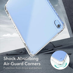 For iPad (2025) / iPad 10.9 (2022) Case Corner Protection Clear Acrylic + TPU Tablet Cover