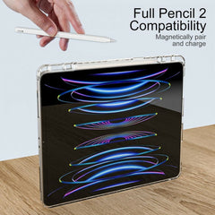 Tablet Case For iPad Air 13 (2025) / (2024) / Pro 12.9 (2022) / (2021) / (2020) / (2018) , Corner Protection Clear Acrylic + TPU Cover