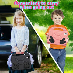 For iPad mini (2024)  /  (2021) Case Ultra-Soft EVA Thumb Kickstand Tablet Cover