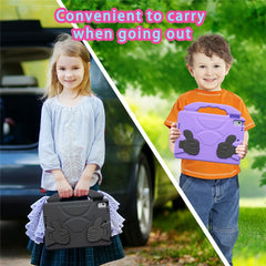 Ultra-Soft EVA Case For iPad 9.7-inch (2018)  /  (2017)  /  Air 2  /  Air (2013) Thumb Kickstand Tablet Cover