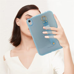 For iPad mini (2024)  /  (2021) Case Shockproof TPU Tablet Cover with Wristband