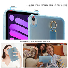 For iPad mini (2024)  /  (2021) Case Shockproof TPU Tablet Cover with Wristband