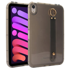 For iPad mini (2024)  /  (2021) Case Shockproof TPU Tablet Cover with Wristband