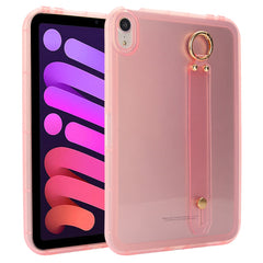 For iPad mini (2024)  /  (2021) Case Shockproof TPU Tablet Cover with Wristband