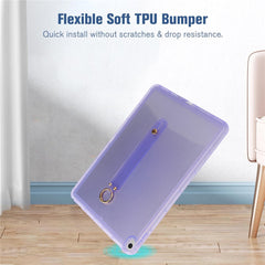 For iPad Air 10.5 inch (2019) Case Shockproof TPU Tablet Cover with Wristband