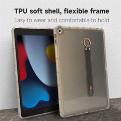 Tablet Case For iPad 10.2 (2021)  /  (2020)  /  (2019) Shockproof TPU Cover with Wristband