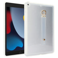 Tablet Case For iPad 10.2 (2021)  /  (2020)  /  (2019) Shockproof TPU Cover with Wristband