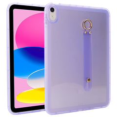 For iPad (2025)  /  10.9 (2022) Case Shockproof TPU Tablet Cover with Wristband