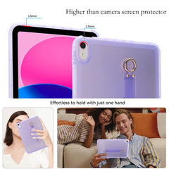 For iPad (2025)  /  10.9 (2022) Case Shockproof TPU Tablet Cover with Wristband