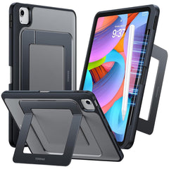 TORRAS Duo Series Tablet Case For iPad Air 13 (2025)  /  (2024)  /  Pro 12.9 (2022)  /  (2021) Kickstand TPU PC Cover with Stylus Holder