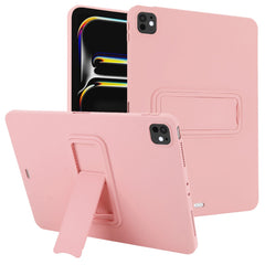 For iPad Pro 11 (2024) Case TPU + PC Skin-Friendly Kickstand Tablet Cover