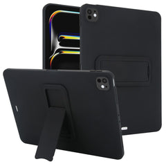 For iPad Pro 11 (2024) Case TPU + PC Skin-Friendly Kickstand Tablet Cover