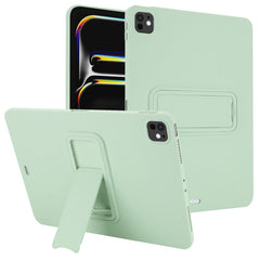 For iPad Pro 11 (2024) Case TPU + PC Skin-Friendly Kickstand Tablet Cover