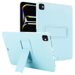 For iPad Pro 11 (2024) Case TPU + PC Skin-Friendly Kickstand Tablet Cover