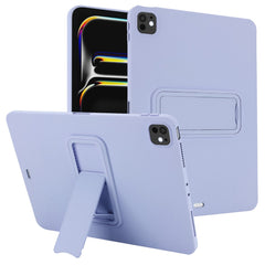 For iPad Pro 11 (2024) Case TPU + PC Skin-Friendly Kickstand Tablet Cover