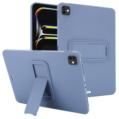 For iPad Pro 11 (2024) Case TPU + PC Skin-Friendly Kickstand Tablet Cover