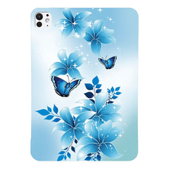 For iPad Pro 11 (2024) Case Pattern Printing Slim Soft TPU Tablet Cover