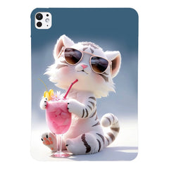 For iPad Pro 11 (2024) Case Pattern Printing Slim Soft TPU Tablet Cover