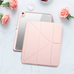 DUX DUCIS for iPad (2025) / 10.9 (2022) Magi Tablet Case Detachable Leather Cover with V-Fold Stand