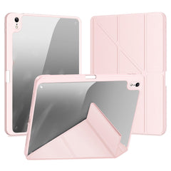 DUX DUCIS for iPad (2025) / 10.9 (2022) Magi Tablet Case Detachable Leather Cover with V-Fold Stand