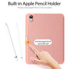 DUX DUCIS Domo Series for iPad (2025) / 10.9 (2022) Case Auto Wake / Sleep Tri-Fold Stand Leather Cover