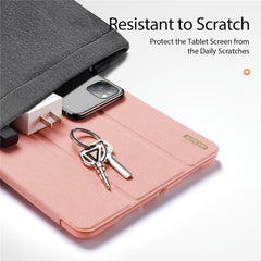 DUX DUCIS Domo Series for iPad (2025) / 10.9 (2022) Case Auto Wake / Sleep Tri-Fold Stand Leather Cover