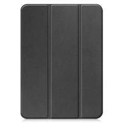 For iPad (2025) / 10.9 (2022) PU Leather Protective Case Drop-Proof Tri-Fold Stand Tablet Cover with Auto Wake  /  Sleep