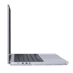 LENTION For MacBook Pro 16 inch (2024) (2023) (2021) Laptop Plastic Case Front and Back Transparent Protective Notebook Cover