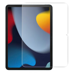 For iPad (2025) / 10.9 (2022) Soft TPU Case Transparent Phone Cover with 2.5D Arc Edge Tempered Glass Screen Protector