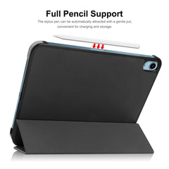 Étui antichoc ENKAY HAT PRINCE pour iPad (2025) / 10.9 (2022) en cuir PU + PC avec support à trois volets 