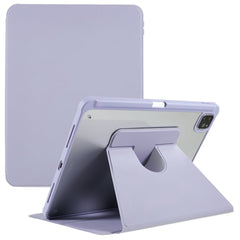 For iPad Pro 12.9 (2018) / (2020) / (2021) / (2022) Anti-Drop Tablet Case with Rotary Kickstand PU Leather + TPU + Acrylic Protective Cover